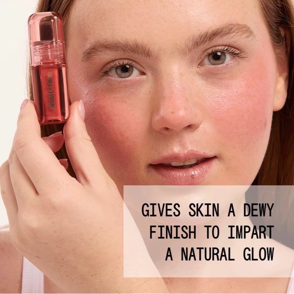 ABOUT-FACE Blush Rush Pigmented Fluid Blush-In the Dust-NEW IN BOX - Picture 3 of 5